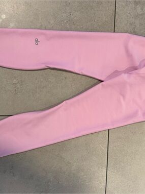 ALO Yoga Light Pink Stretch Leggings